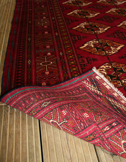Antique Persian Turkman Rug