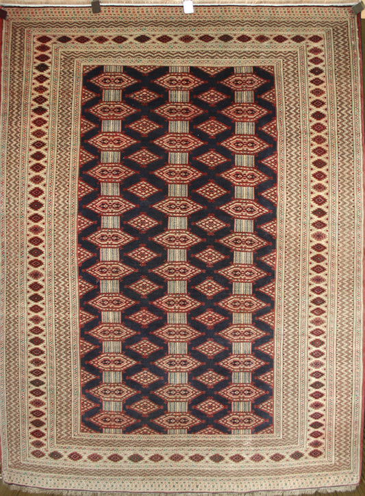 Semi-Antique Persian Turkman Rug